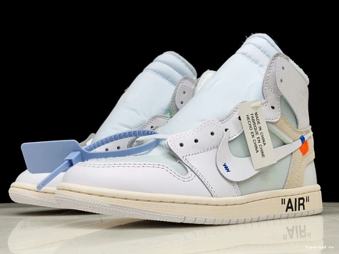 1 AQ0818-100 Air High Off-White White Retro Jordan 0630